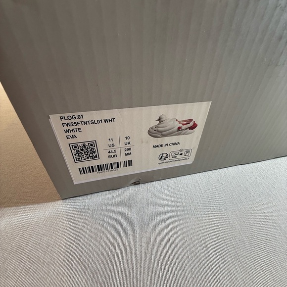 Staple Pigeon PLOG.01 Slides White Size 11 NWT FW25 EVA main image 4